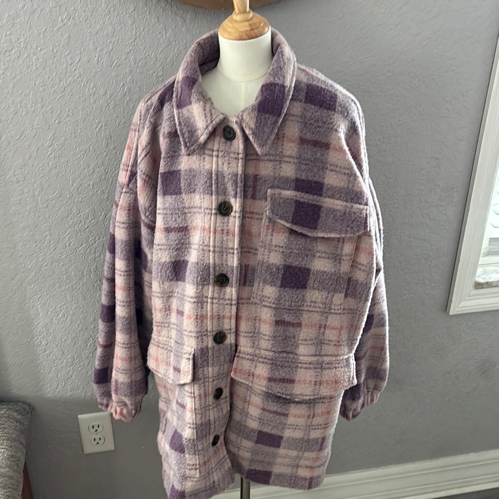 Universal Thread Purple and Cream Jacket